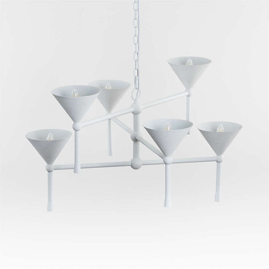 Sardinia 6-Light Plaster Chandelier