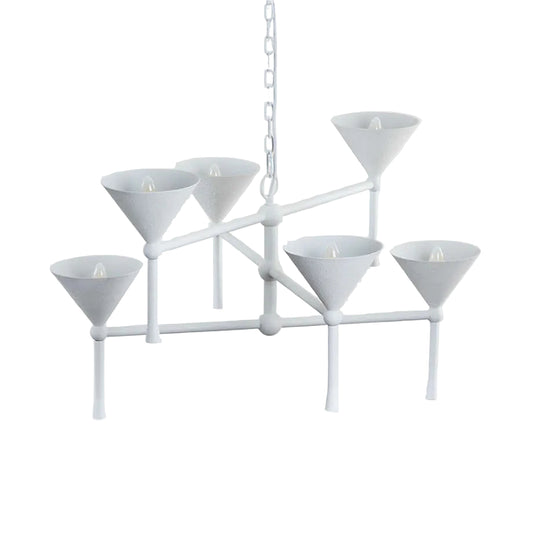 Sardinia 6-Light Plaster Chandelier