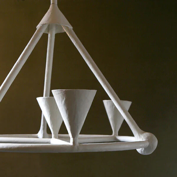 Isabella Chandelier - White