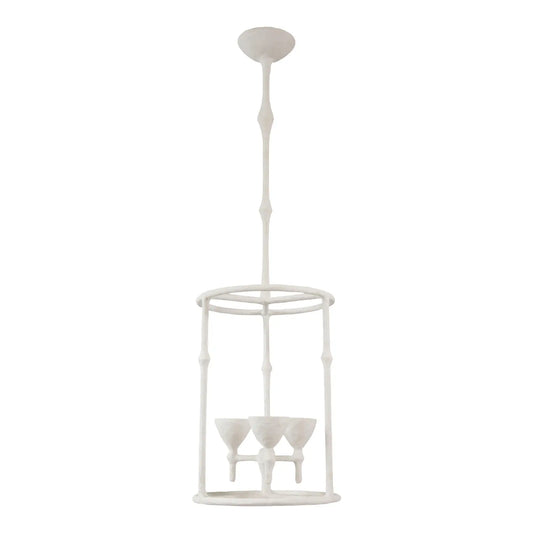 Bespoke Plaster Alard Three-Light Fixture
