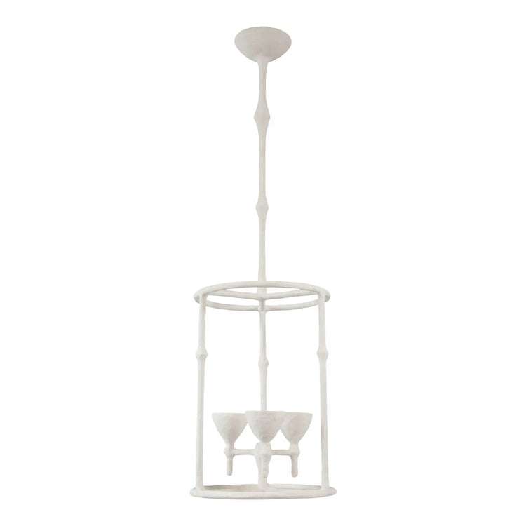 Bespoke Plaster Alard Three-Light Fixture