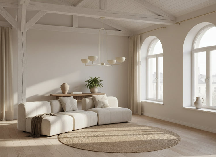 4 Bowl Pendant with Arch