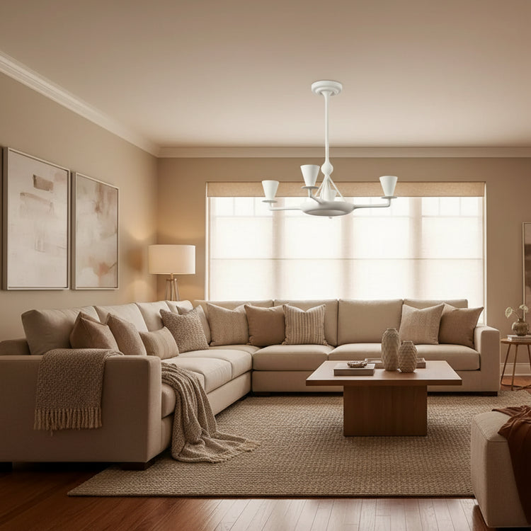 Trois Branches Contemporary Chandelier by Alexandre Logé