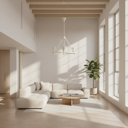 Isabella Chandelier - White