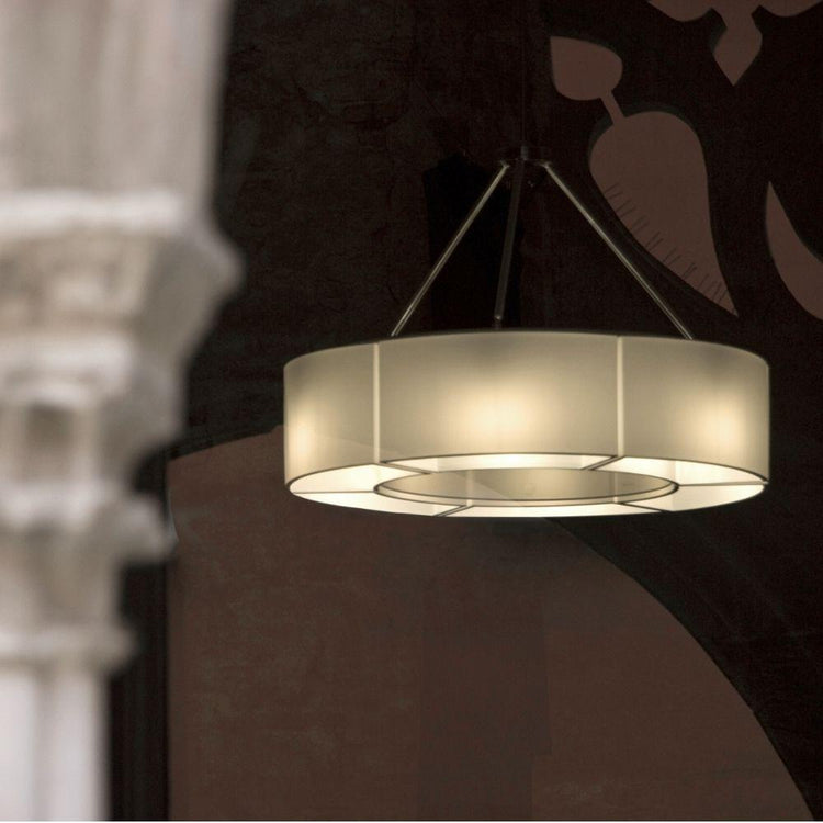 Santa Cole Sexta Suspension Lamp by Miguel Mila